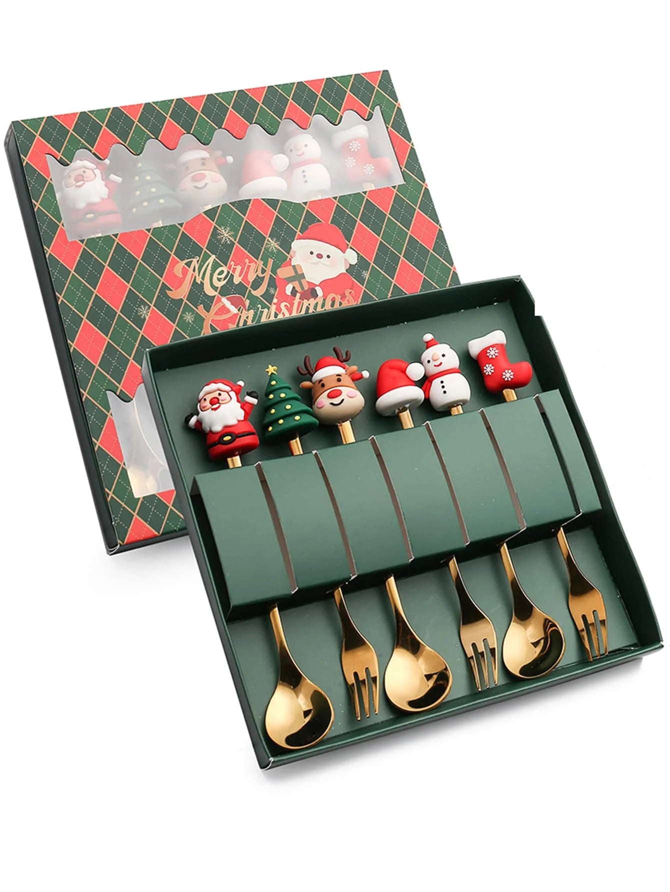 Christmas Fork And Spoon