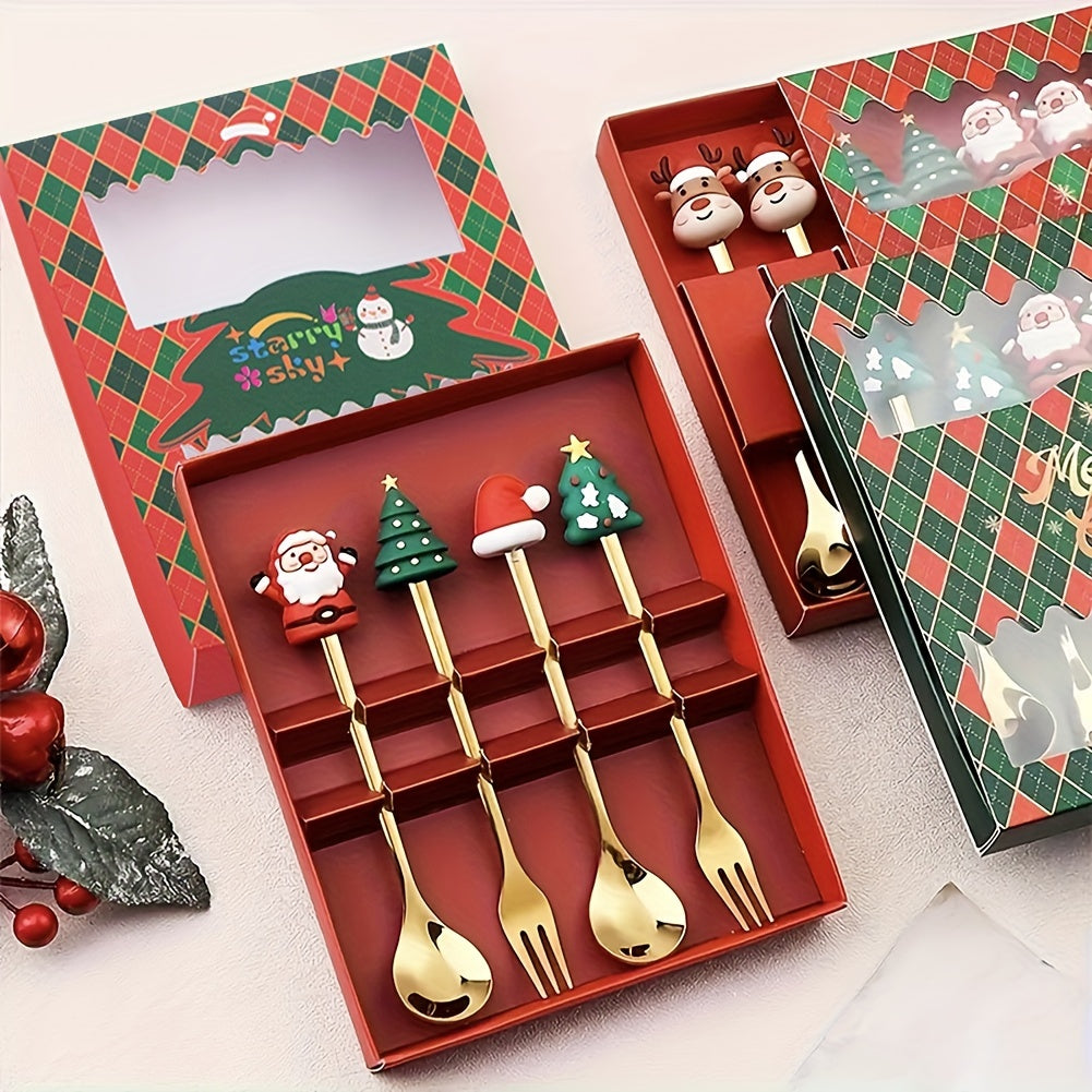 Christmas Fork And Spoon