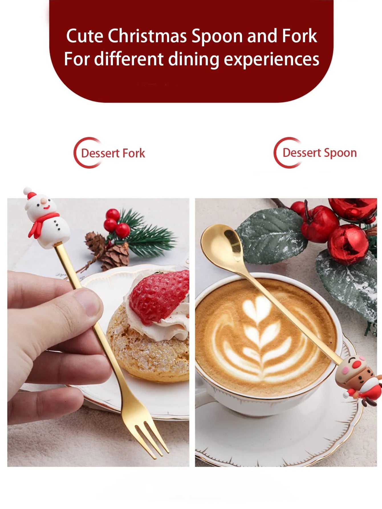 Christmas Fork And Spoon