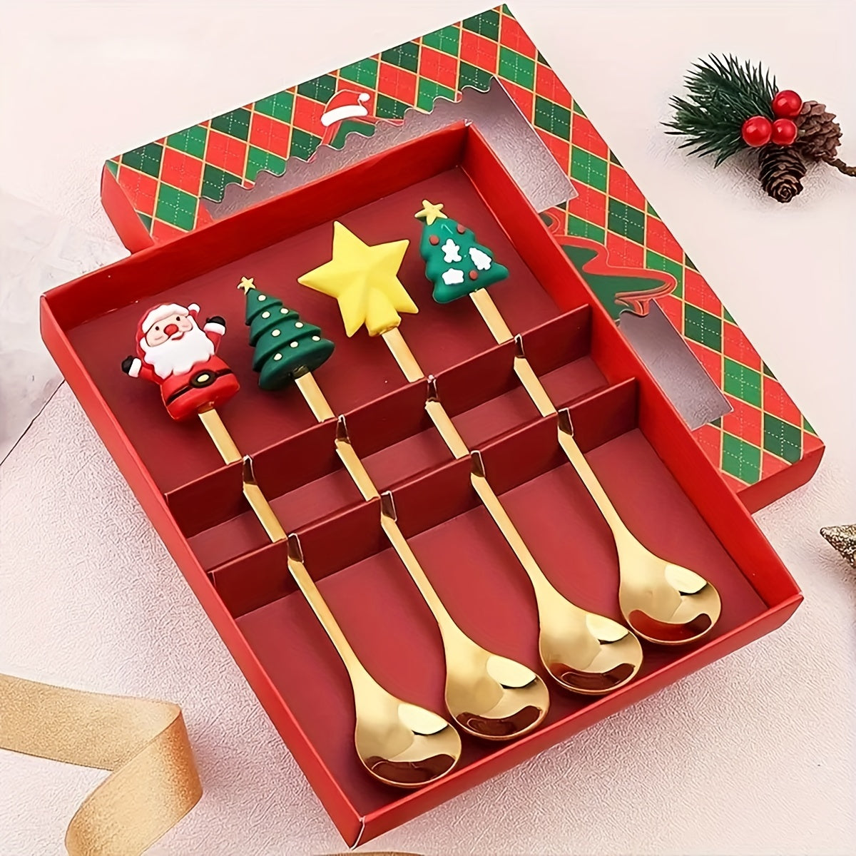 Christmas Fork And Spoon
