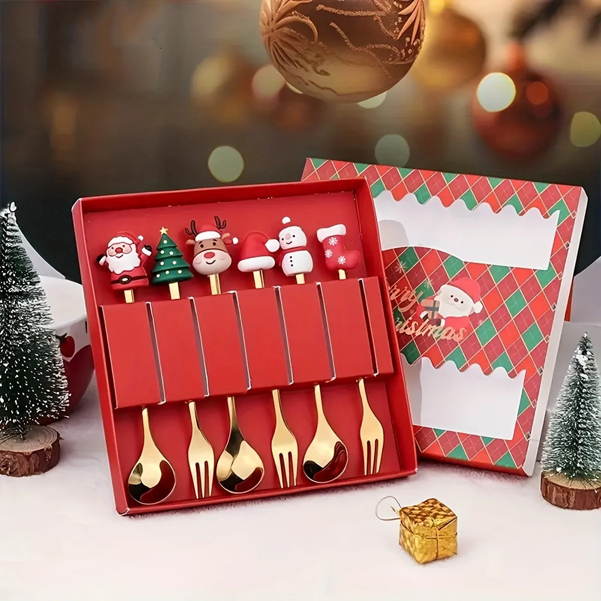 Christmas Fork And Spoon