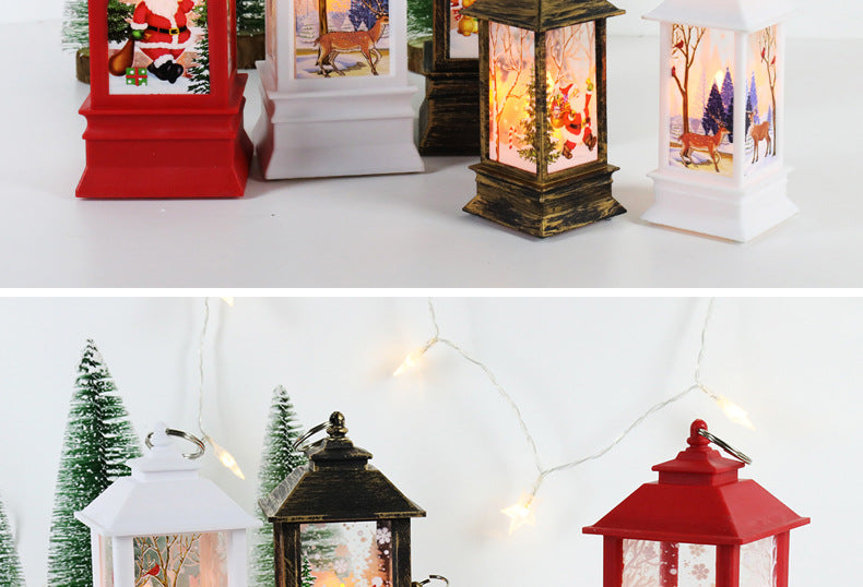 Christmas Wind Lamp Candle