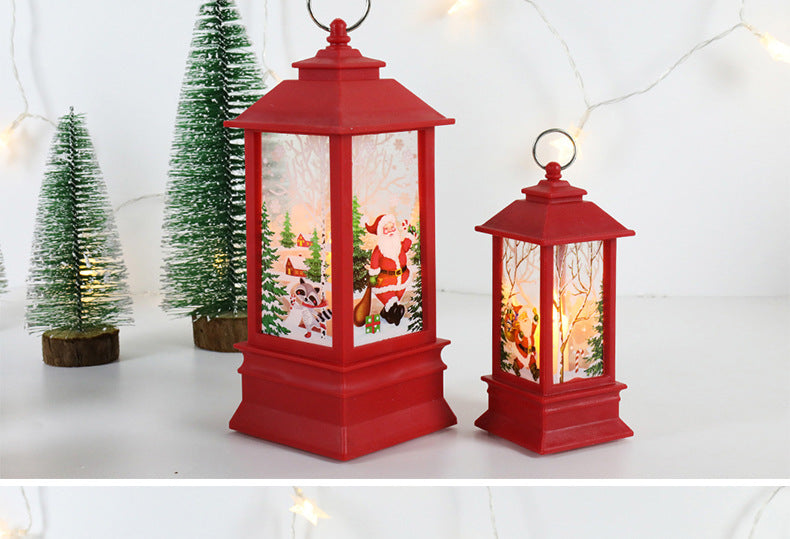 Christmas Wind Lamp Candle