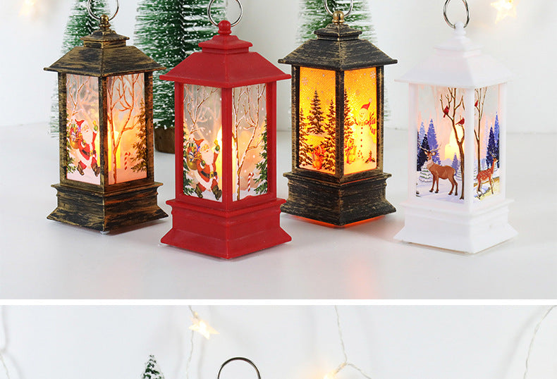 Christmas Wind Lamp Candle