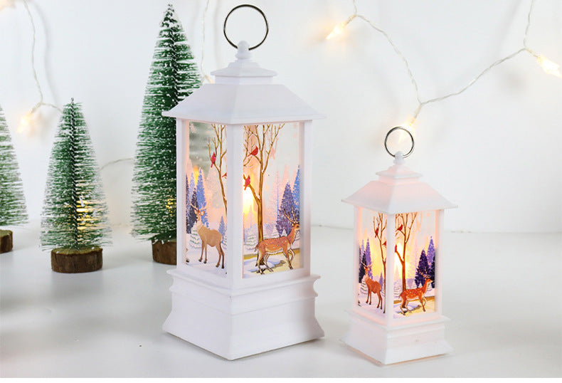 Christmas Wind Lamp Candle