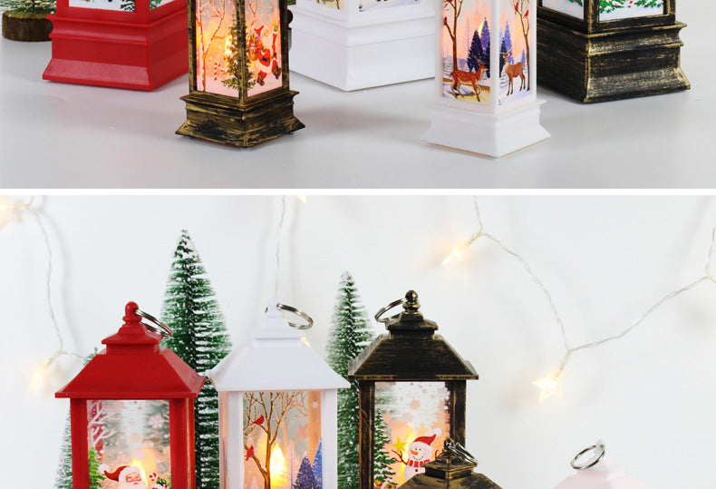 Christmas Wind Lamp Candle