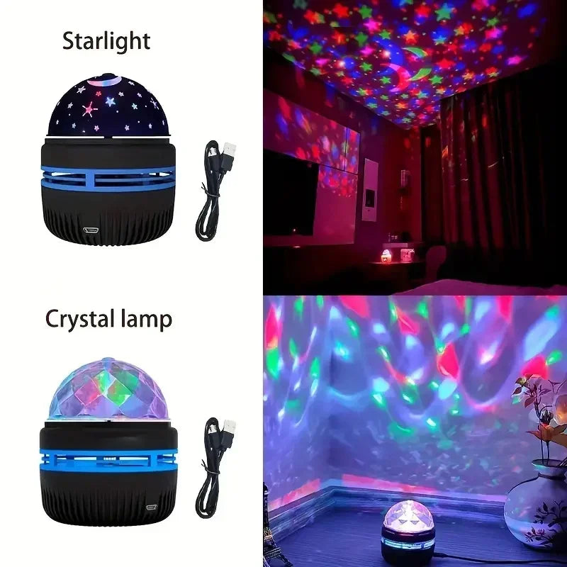 Starry Projector Light With 7 Color Patterns