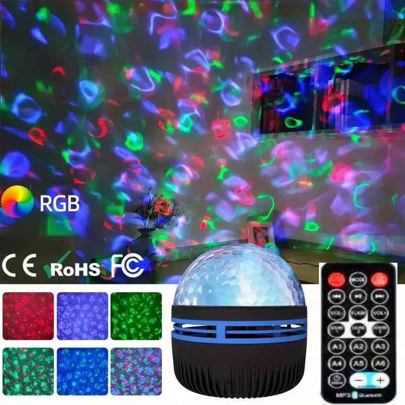 Starry Projector Light With 7 Color Patterns