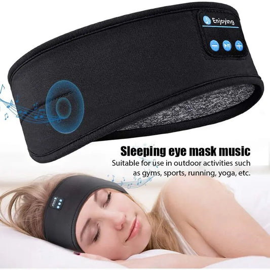 Bluetooth Earphones Sports Sleeping Headband Elastic