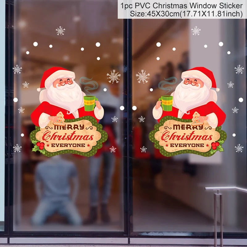 Christmas Window Sticker Merry Christmas