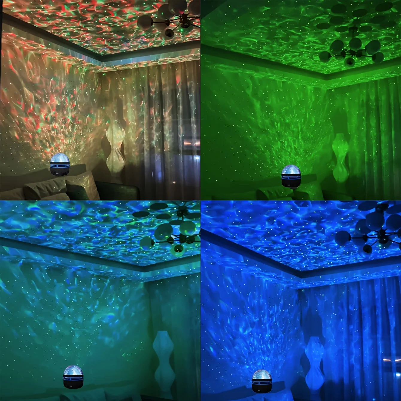 Starry Projector Light With 7 Color Patterns