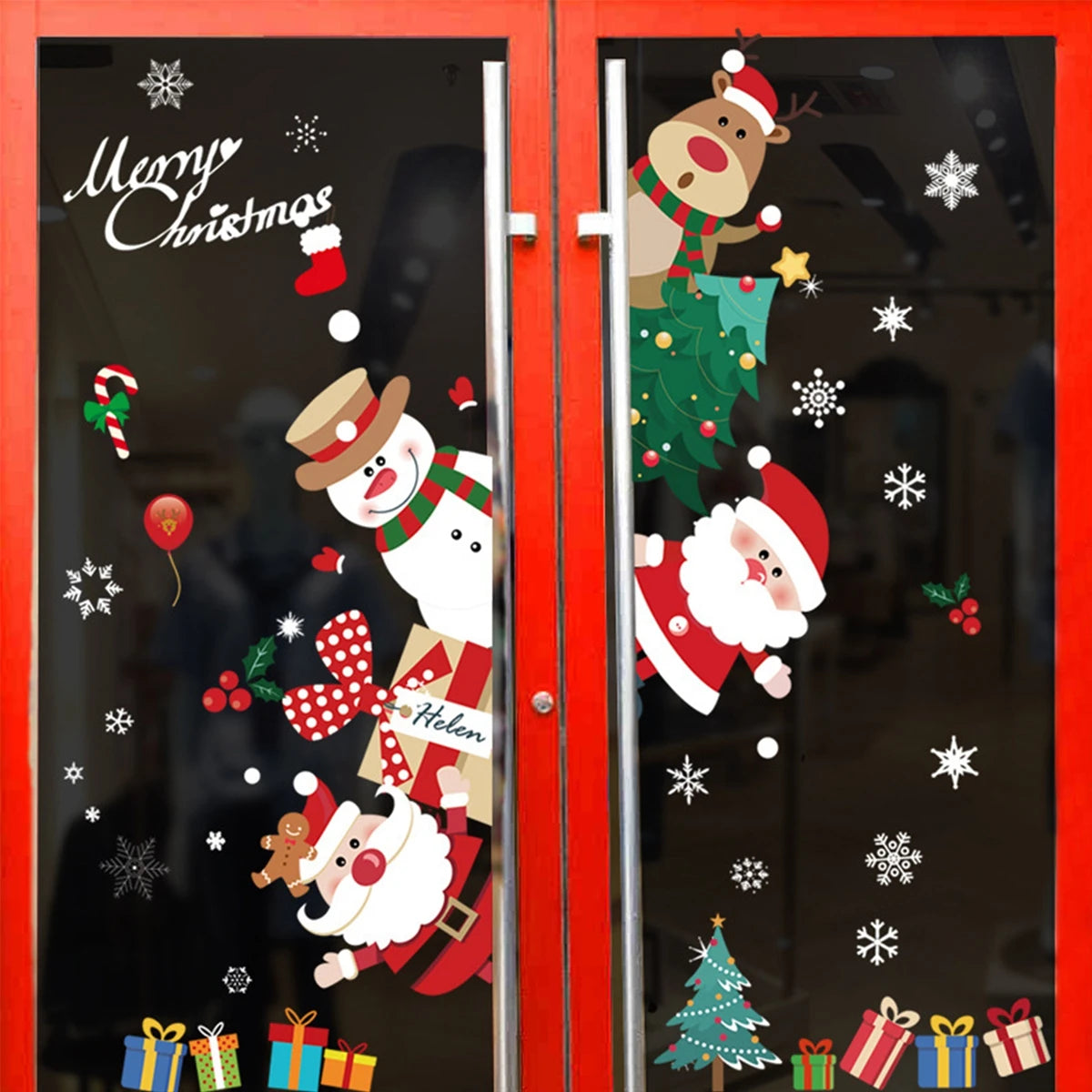 Christmas Window Sticker Merry Christmas