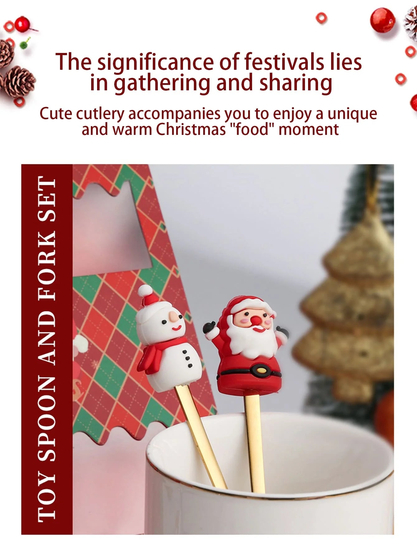 Christmas Fork And Spoon