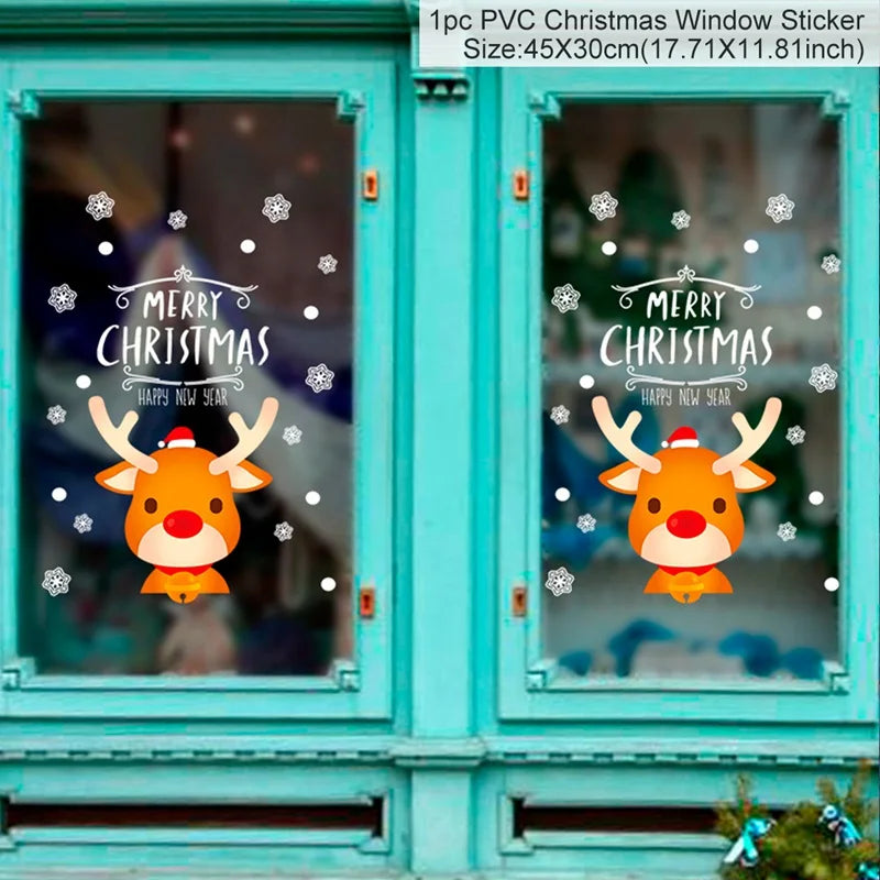 Christmas Window Sticker Merry Christmas