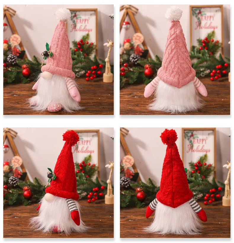 Christmas Doll Elf Knitted Gnome