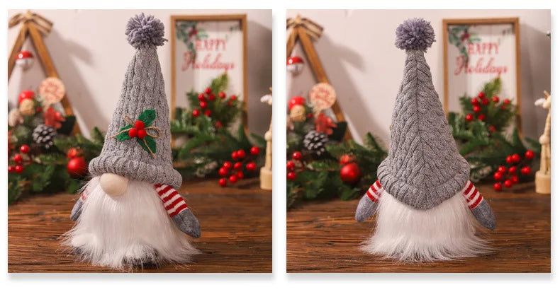 Christmas Doll Elf Knitted Gnome