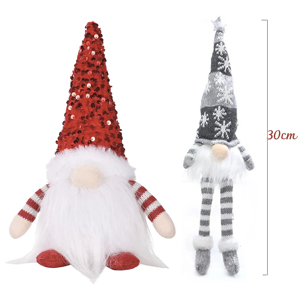 30cm Glowing Gnome Christmas Decorations