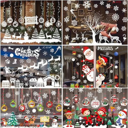 Christmas Window Stickers C