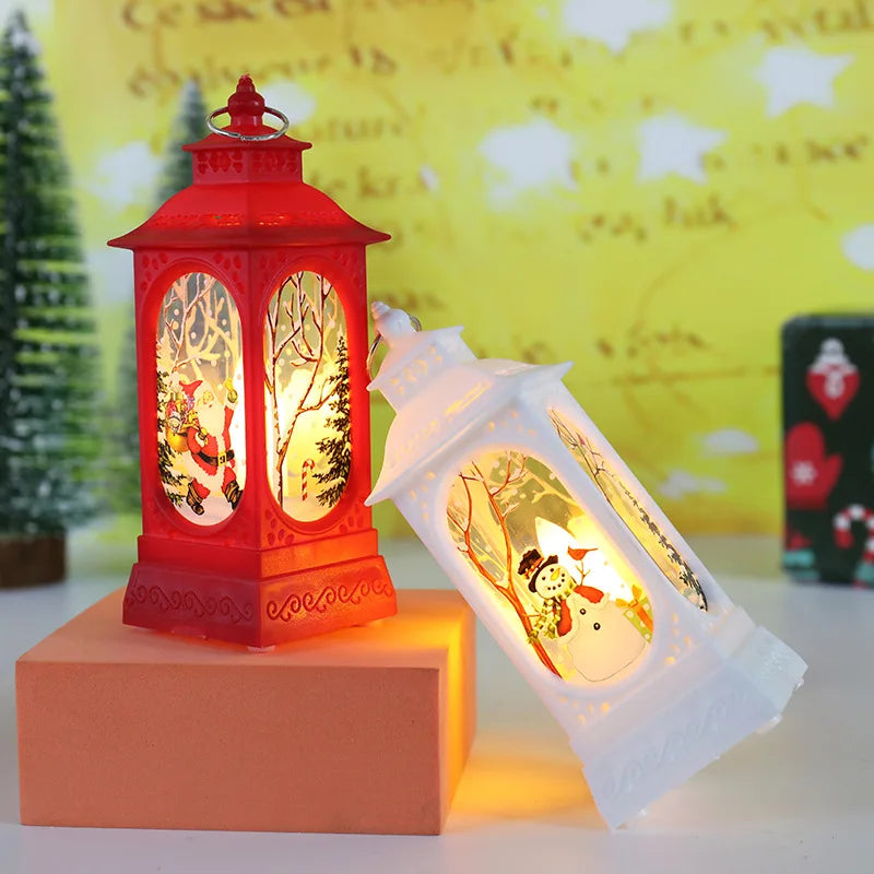 Christmas Wind Lamp Candle