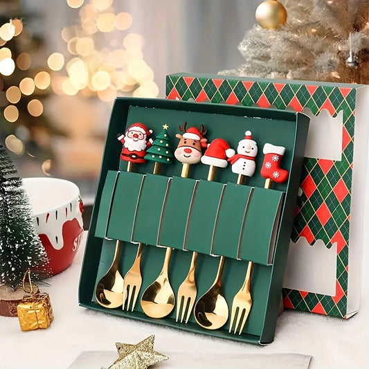 Christmas Fork And Spoon