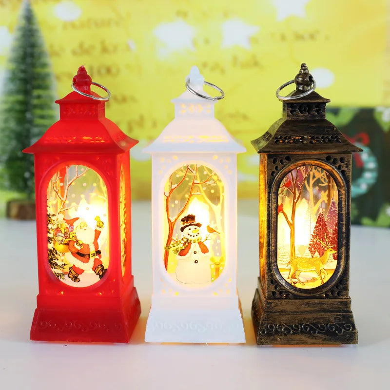 Christmas Wind Lamp Candle