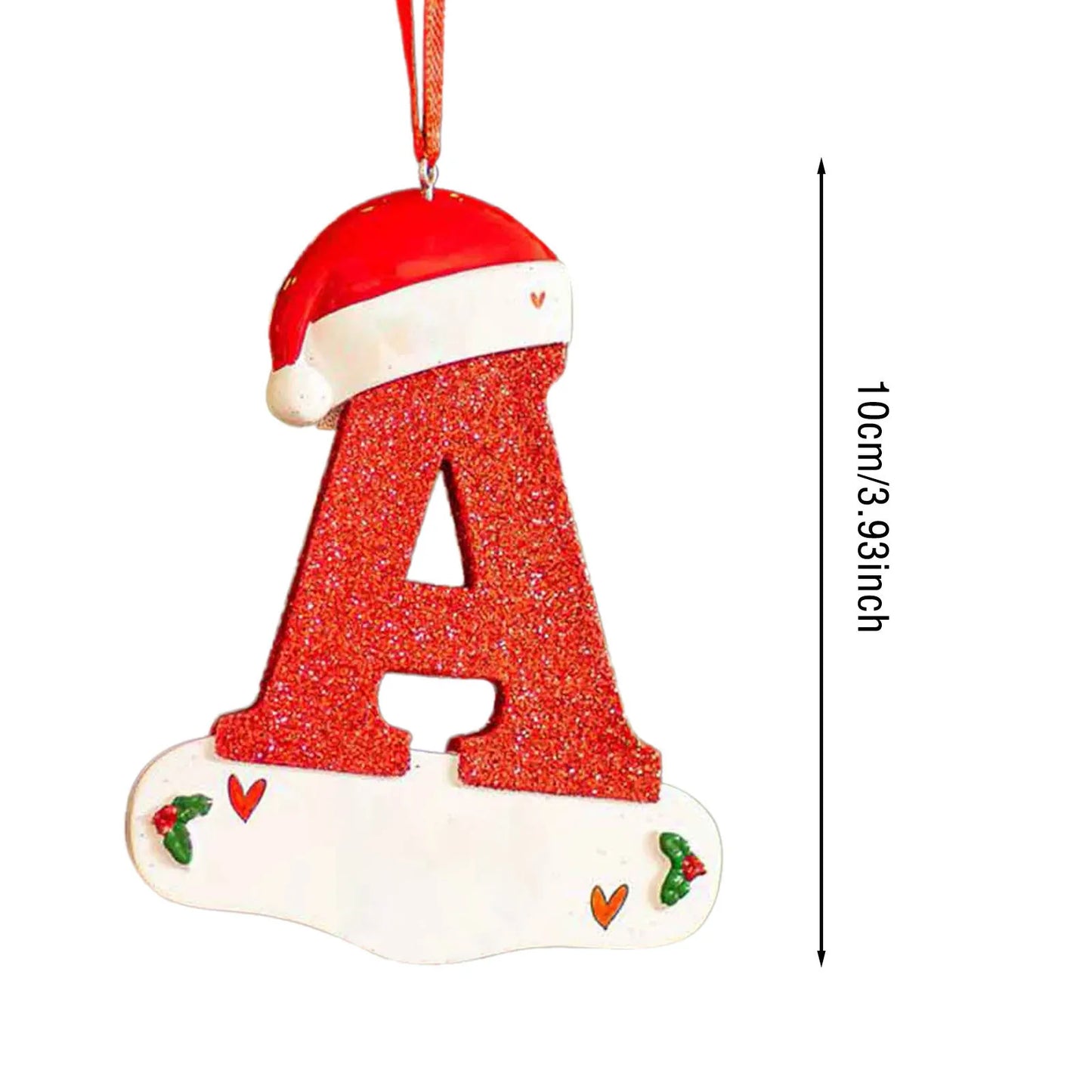 Christmas Tree Decoration Letter Pendant