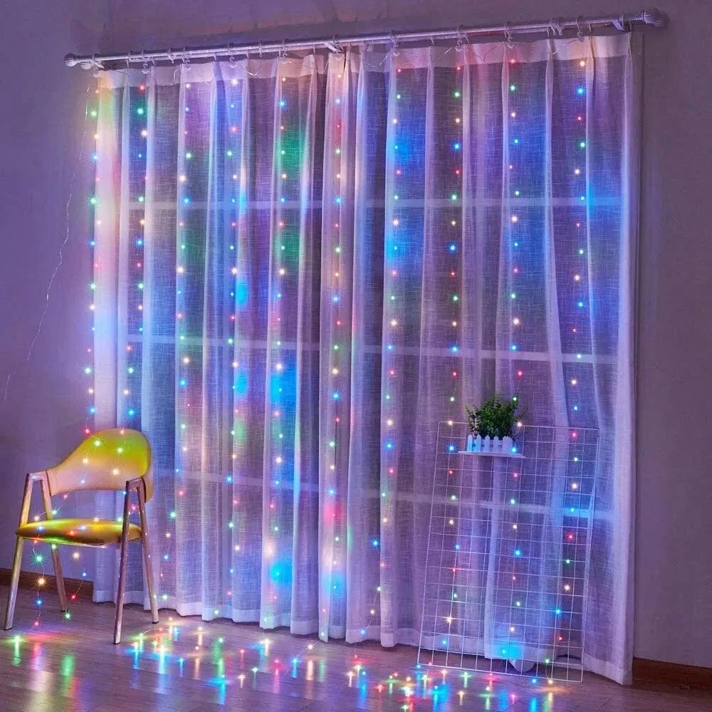 3x3/3*2/3*1 LED Curtain Bedroom Lights Christmas