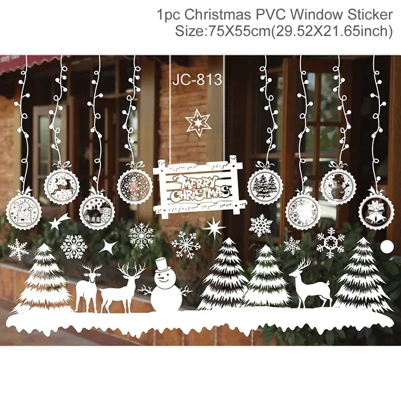 Christmas Window Sticker Merry Christmas