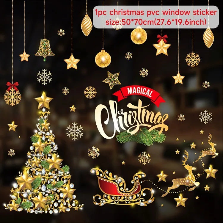 Christmas Window Sticker Merry Christmas