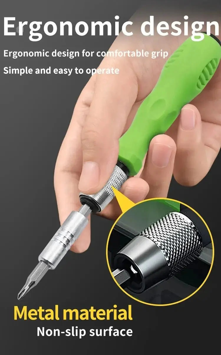 Mini 32-in-1 Precision Screwdriver Set Magnetic Phillips Bits